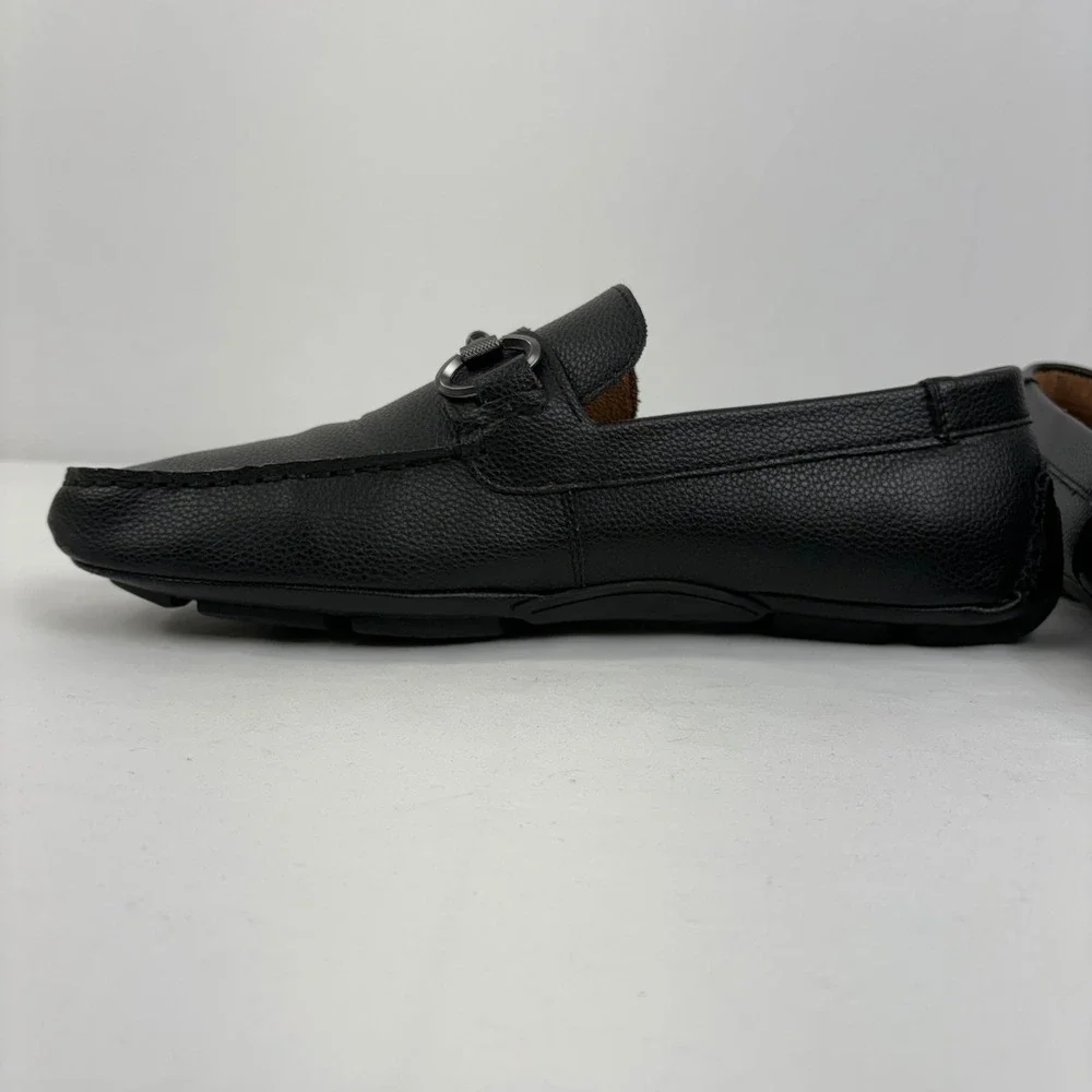 Kenneth Cole Dawson Bit Driver‎ Mens Black Slip On Loafers Shoes Size 10M